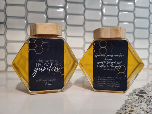 12 oz Raw Honey