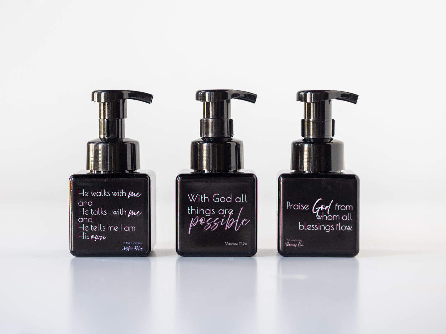 Foaming hand soap- Hymn version
